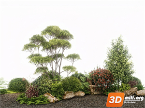 Mini Garden Skp Files 